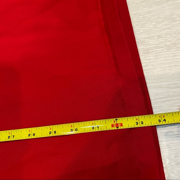 NWT Toit Volant Women's Monica Ruffle Flare Shift Short Dress Red Size Small - Picture 11 of 11